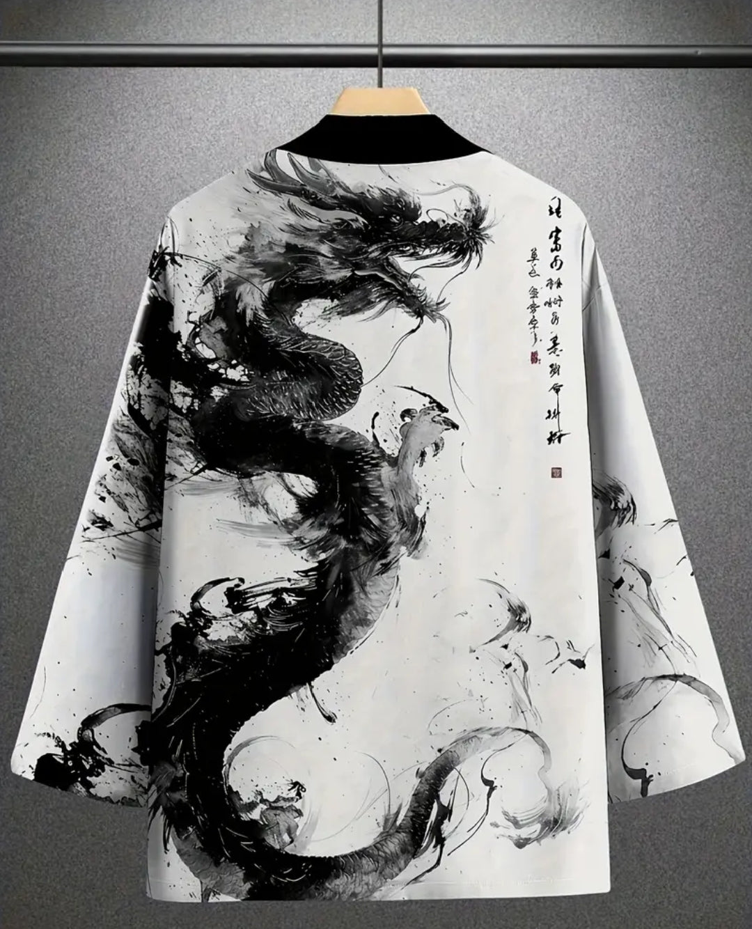 Kimono Black Dragon